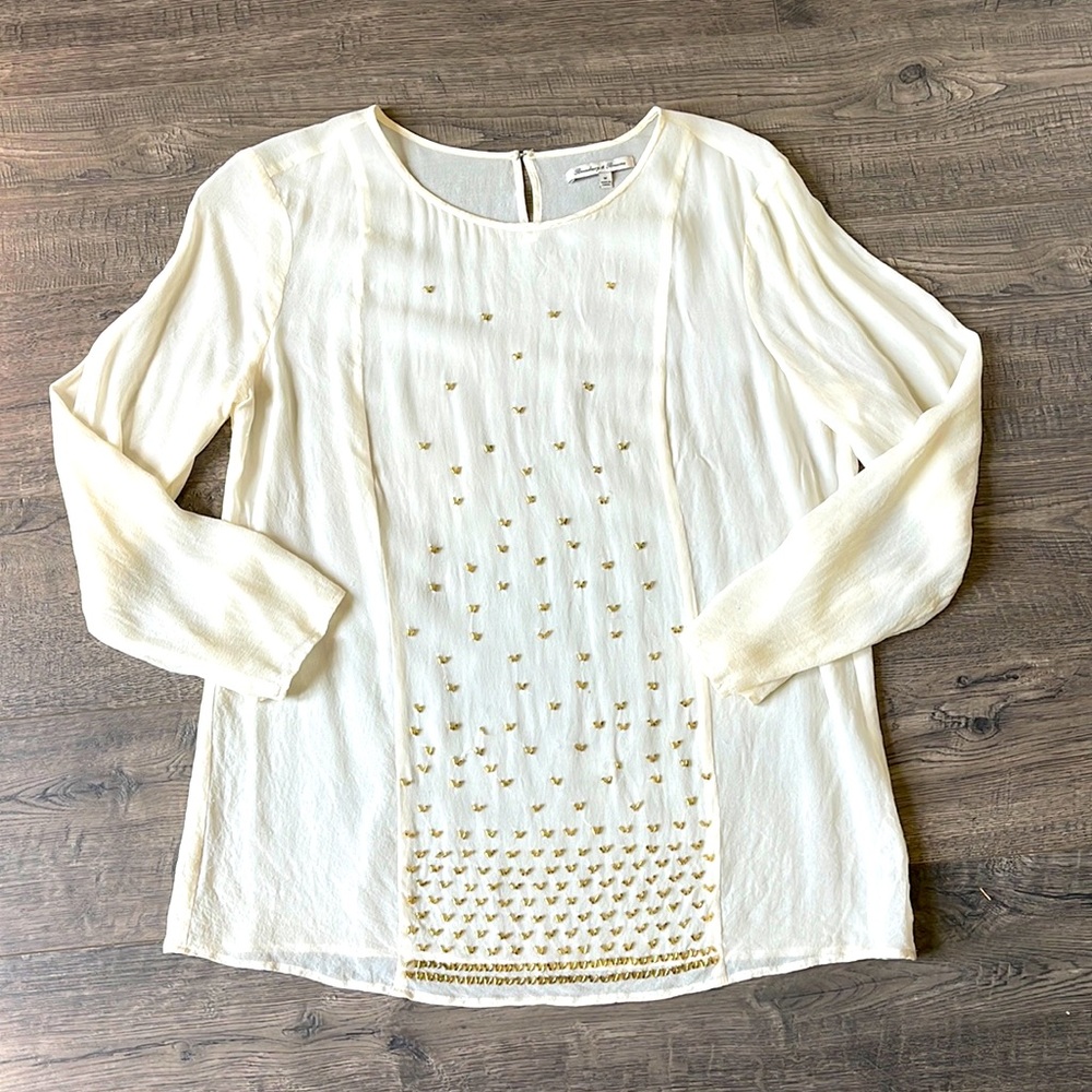 Broadway & Broome 100% silk top (from Anthropologie)